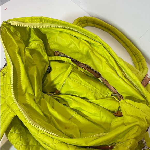 MZ Wallace Medium Metro Tote Deluxe – Bright Yellow - Picture 8 of 13